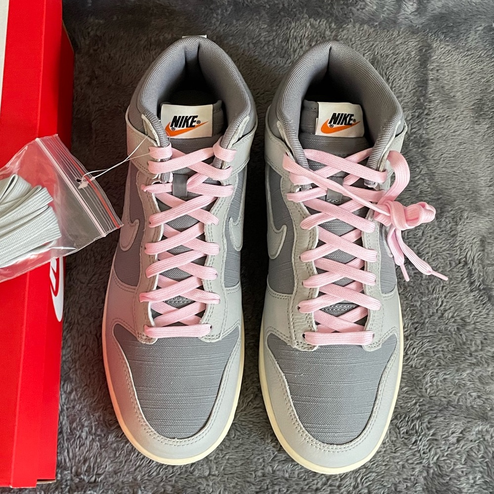 NWT Nike Dunk High Certified Fresh Vintage Particle Grey DQ8800-001 W 10 M 8.5
